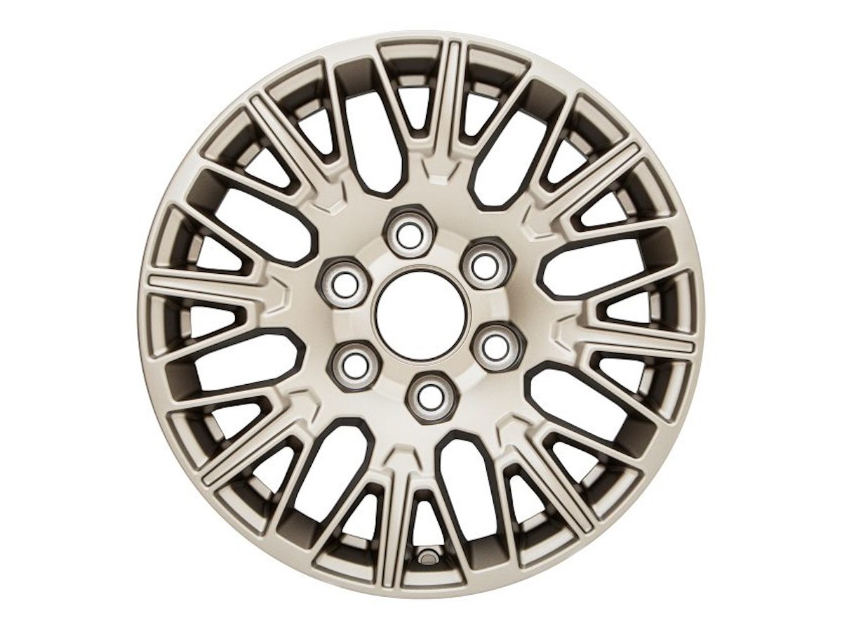 84944502-17-inch-tech-bronze-wheel-rim-chevrolet-colorado-oem-2023-2024 Chevrolet 17x8 Inch Aluminum Multi-Spoke Wheel In Tech Bronze - Image 1